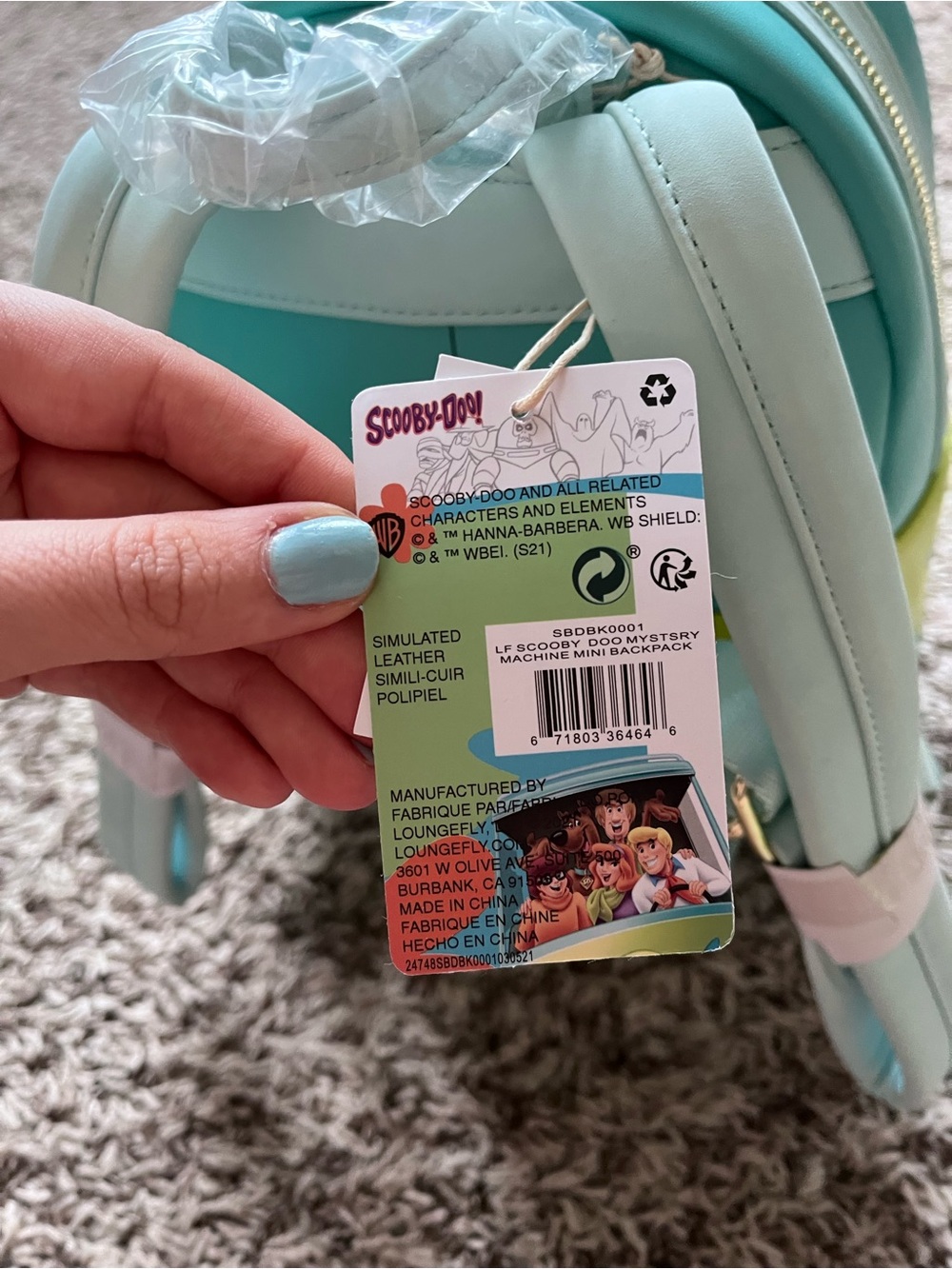 Loungefly Scooby Doo Mystery Machine Backpack + Wallet Set - Picture 8 of 14